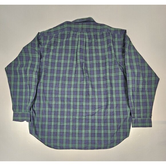 Polo Ralph Lauren‎ Button Down Shirt Mens XL. Crest Logo Cotton Plaid VTG. - Picture 6 of 6